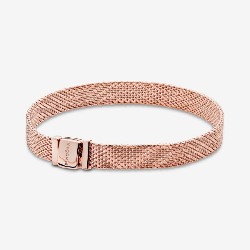 Pandora Reflexions™ Mesh Bracelet Rose Gold Plated | 97165-YENV