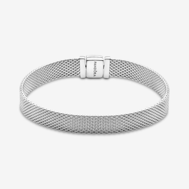 Pandora Reflexions™ Mesh Bracelet Sterling Silver | 14830-PEUG