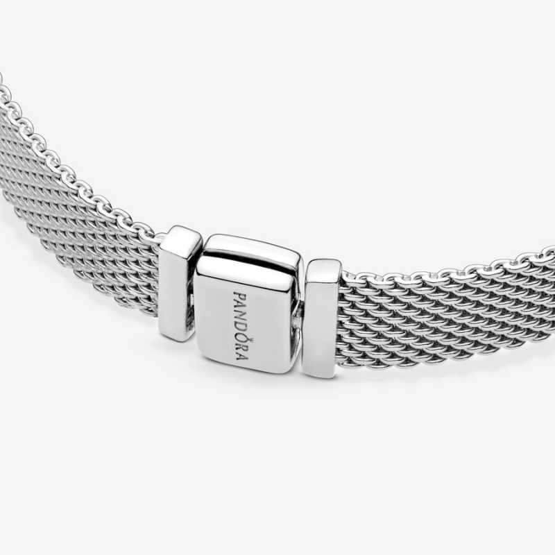 Pandora Reflexions™ Mesh Bracelet Sterling Silver | 14830-PEUG