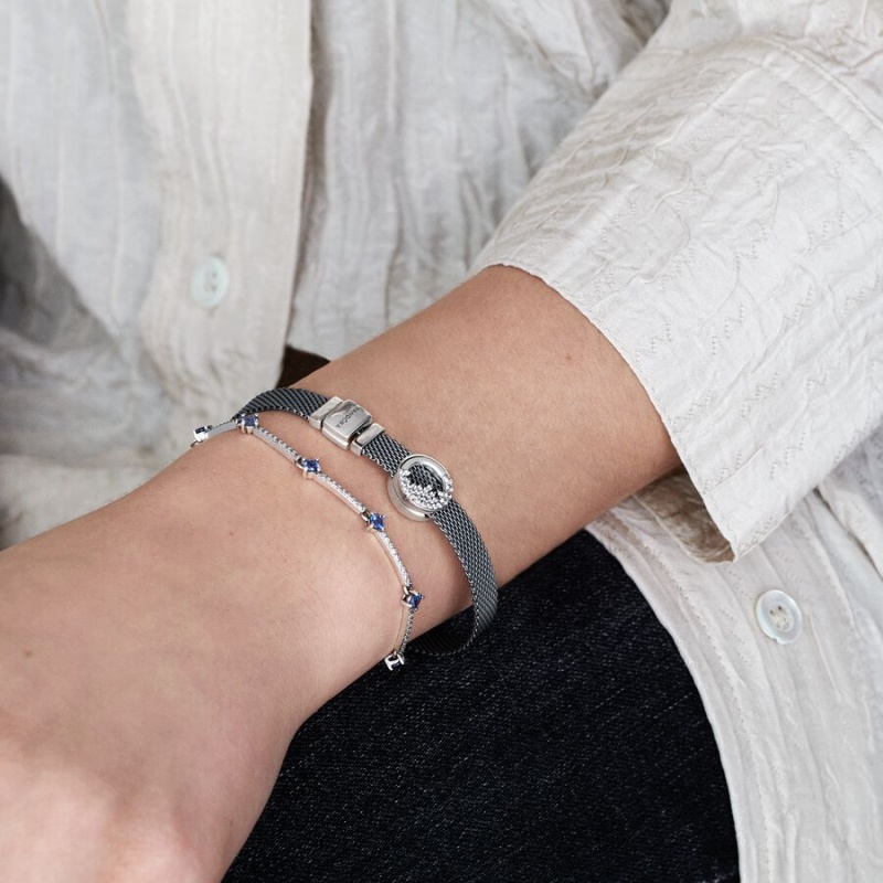 Pandora Reflexions™ Mesh Bracelet Sterling Silver | 12836-IAJH