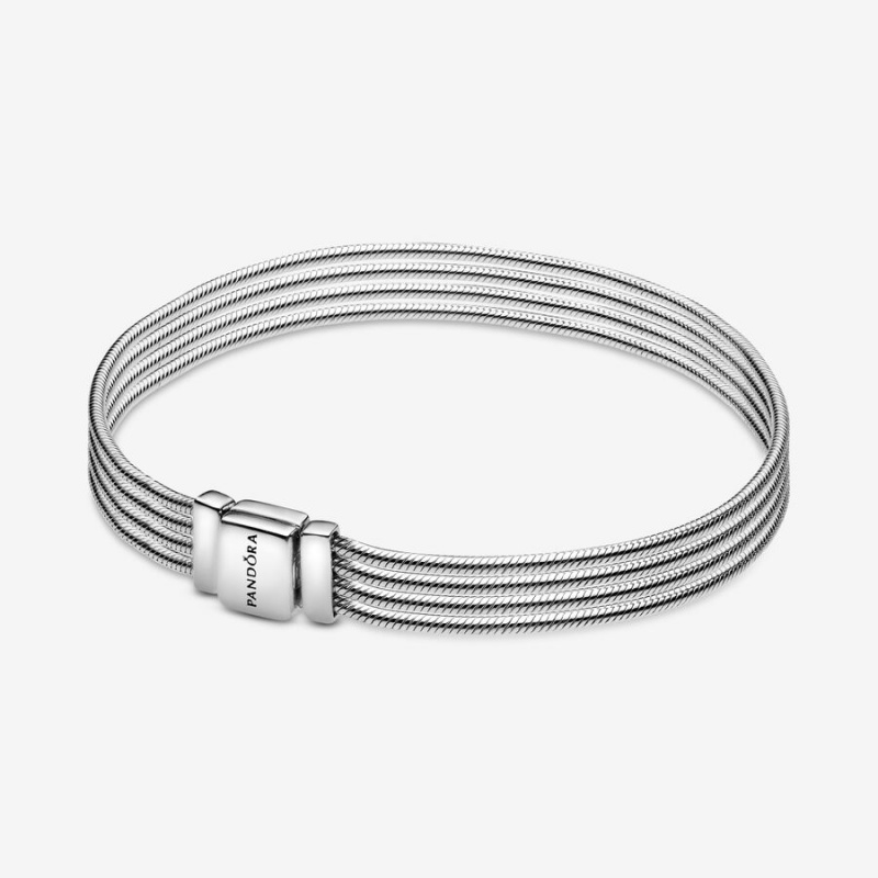 Pandora Reflexions™ Multi Snake Chain Bracelet Pandora Reflexions | 67918-REFG