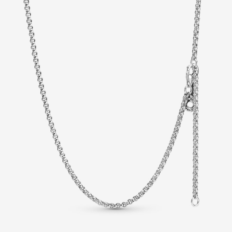 Pandora Rolo Chain Necklace Sterling Silver | 19524-MXBE