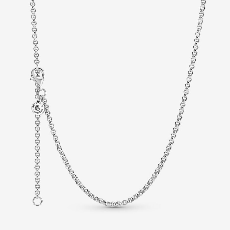 Pandora Rolo Chain Necklace Sterling Silver | 19524-MXBE