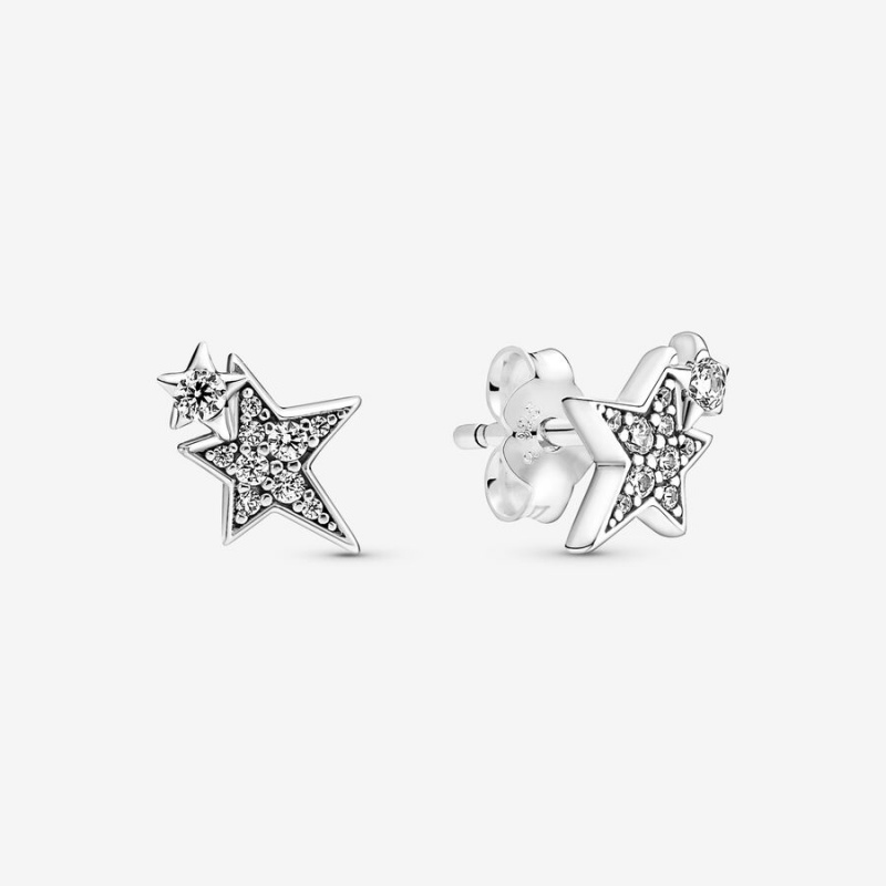 Pandora Sparkling Asymetric Star Jewelry Gift Set | 62749-NYVU