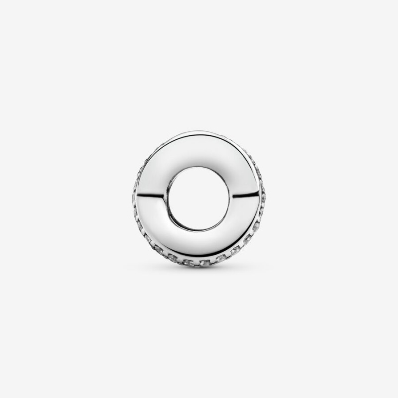 Pandora Sparkling and Polished Lines Spacer Charm Sterling Silver | 26419-MLJC