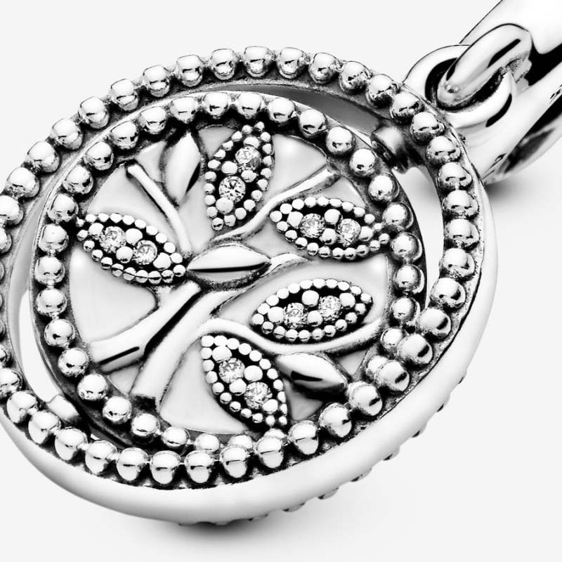 Pandora Spinning Family Tree Dangle Charm Pandora Us | 31958-OTLR