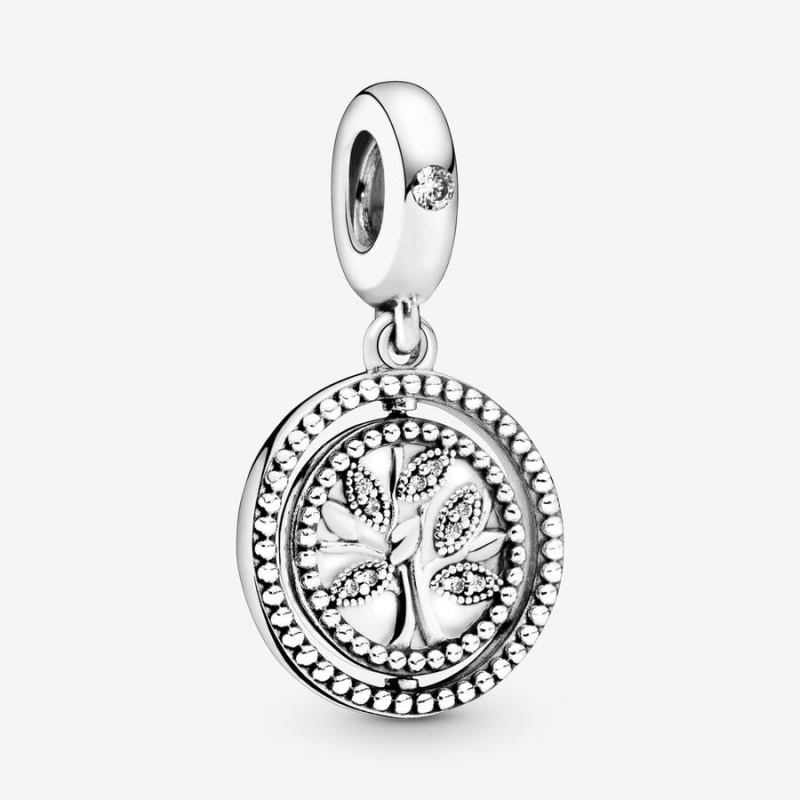 Pandora Spinning Family Tree Dangle Charm Pandora Us | 31958-OTLR