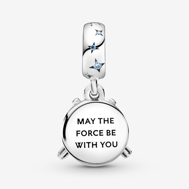 Pandora Star Wars Lightsaber Double Dangle Charm - FINAL SALE Sterling Silver | 02354-DFLW