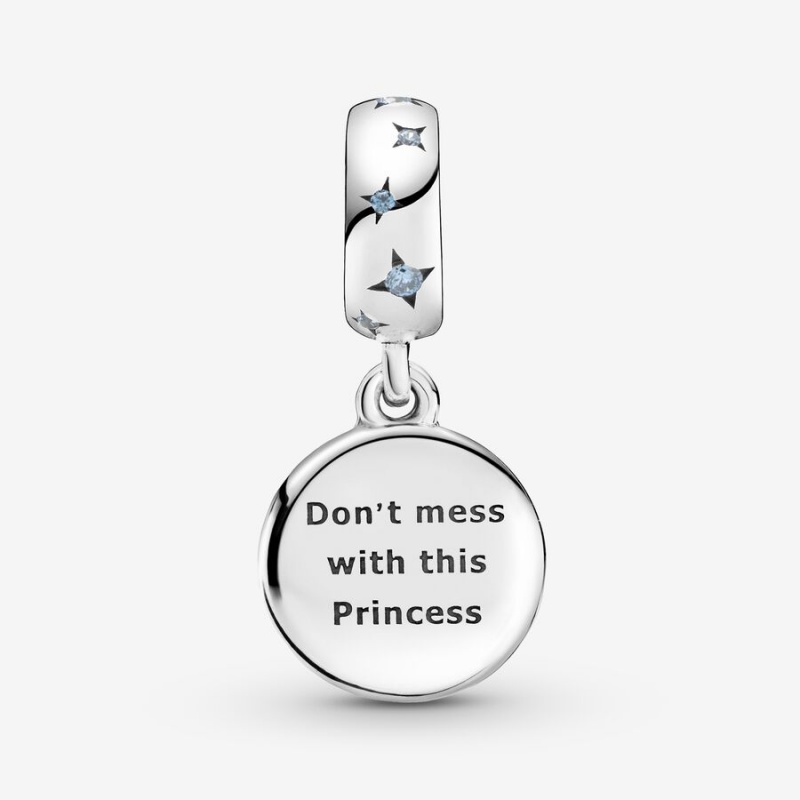 Pandora Star Wars Princess Leia Double Dangle Charm - FINAL SALE Sterling Silver | 21064-ZBVC