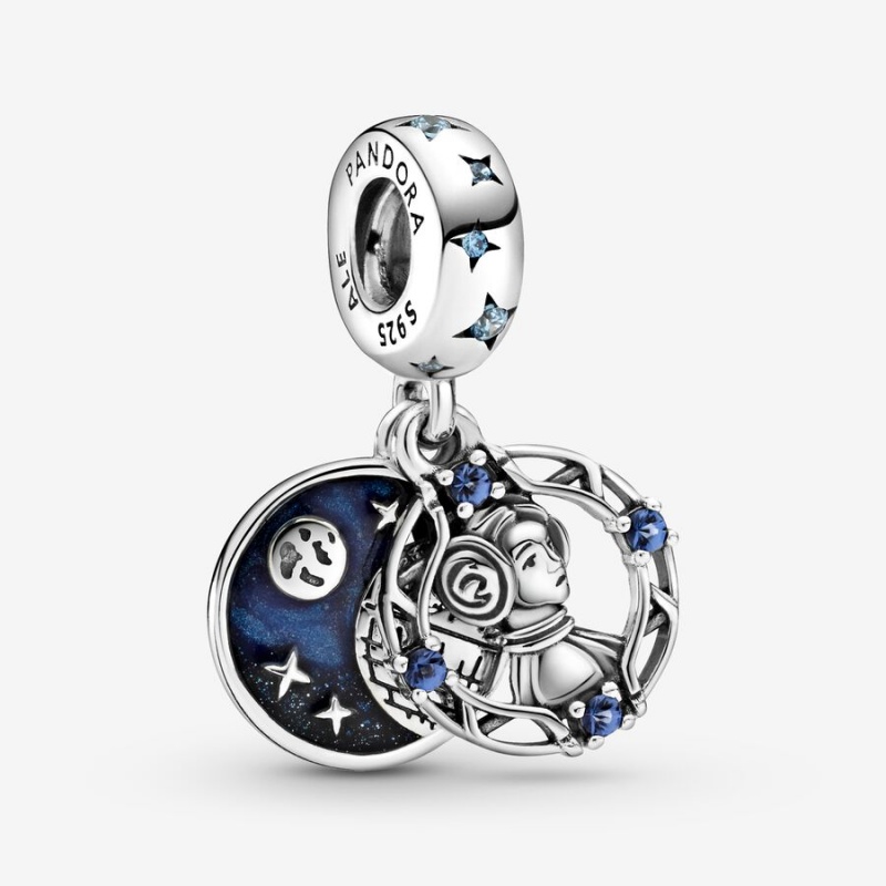 Pandora Star Wars Princess Leia Double Dangle Charm - FINAL SALE Sterling Silver | 21064-ZBVC