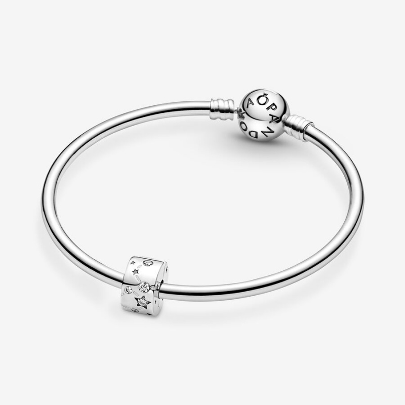 Pandora Stars & Galaxy Clip Charm Sterling Silver | 98264-AXNO