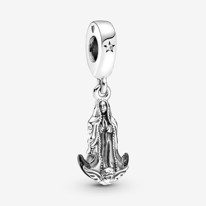 Pandora Virgin of Guadalupe Motif Dangle Charm Sterling Silver | 97582-BCVG